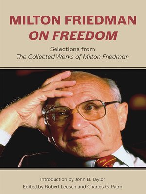 cover image of Milton Friedman on Freedom